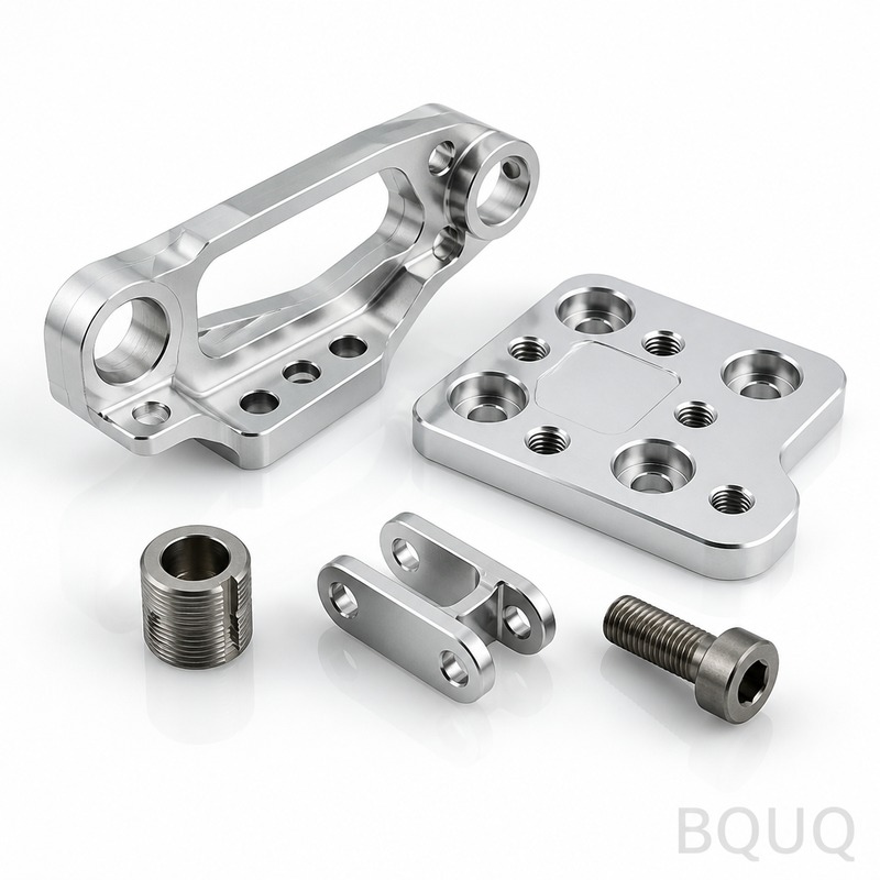 BQUQ CNC加工航空宇宙部品 アルミニウム・チタン | 精密製造
