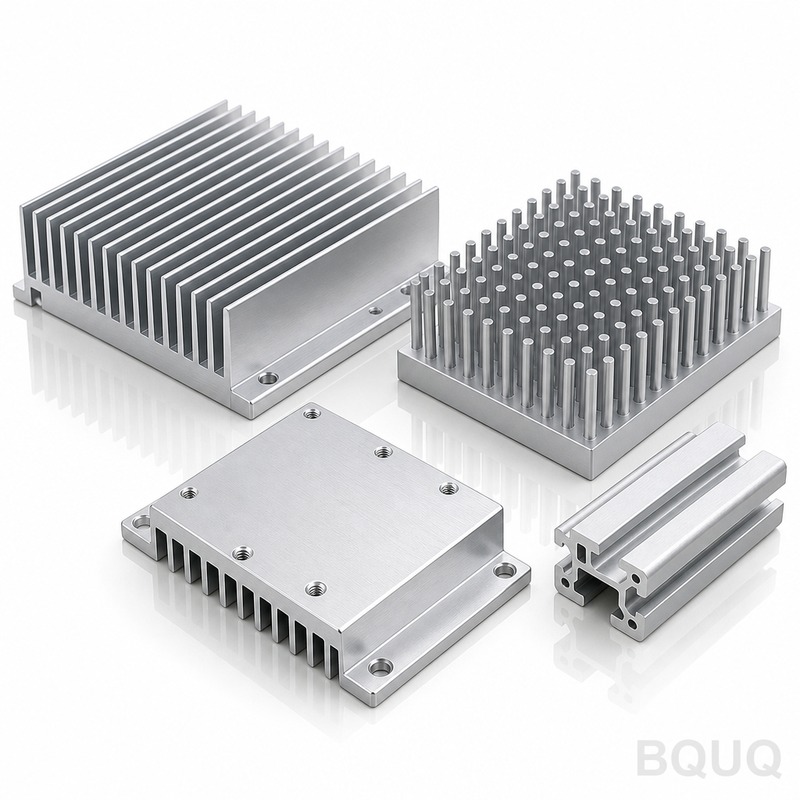 CNC加工アルミニウム製ヒートシンク | BQUQ精密工場（東莞）