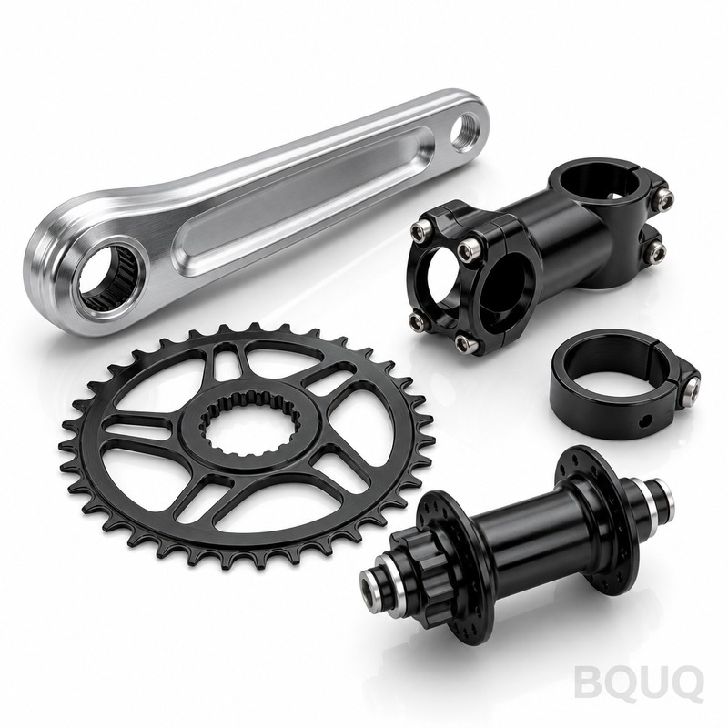 BQUQ CNC加工自転車部品 アルミニウム | 精密加工