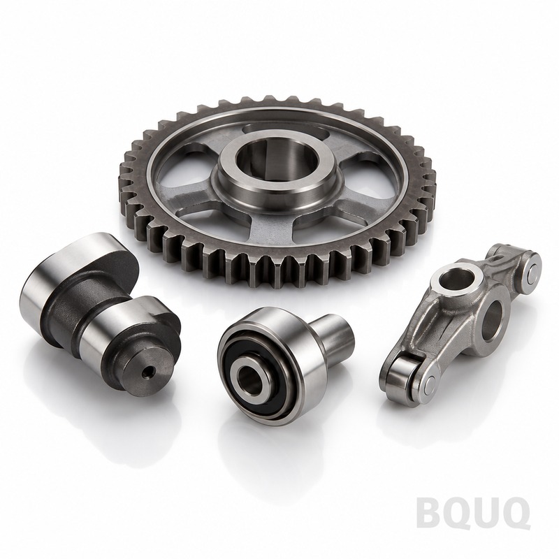 BQUQ CNC加工カムシャフト部品 | 中国製精密カムシャフト