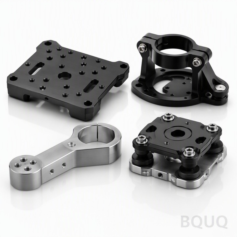 BQUQ CNC加工ドローンカメラマウント | 高精度、最小ロットなし、24時間見積対応