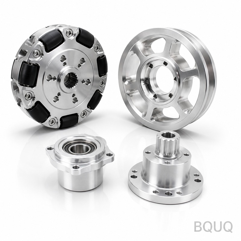 CNC加工ロボットホイールハブ | BQUQ精密加工