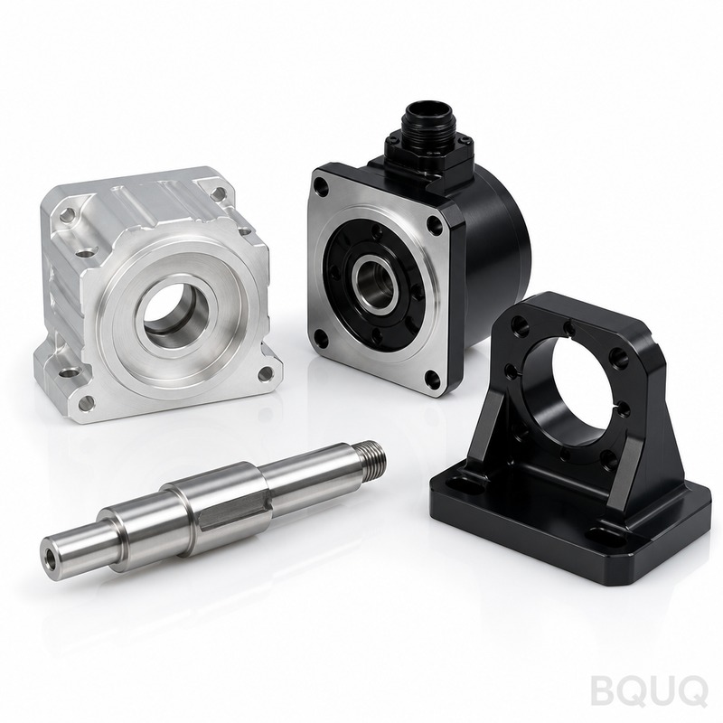 精密CNC加工サーボモータ部品 | BQUQ 東莞工場