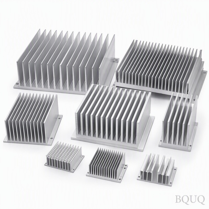 BQUQ製 大型産業用ヒートシンク | 中国製精密CNC加工