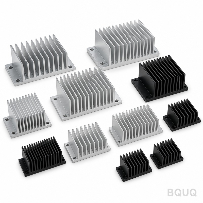 電源用ヒートシンクCNC加工 | BQUQ精密工場（中国）