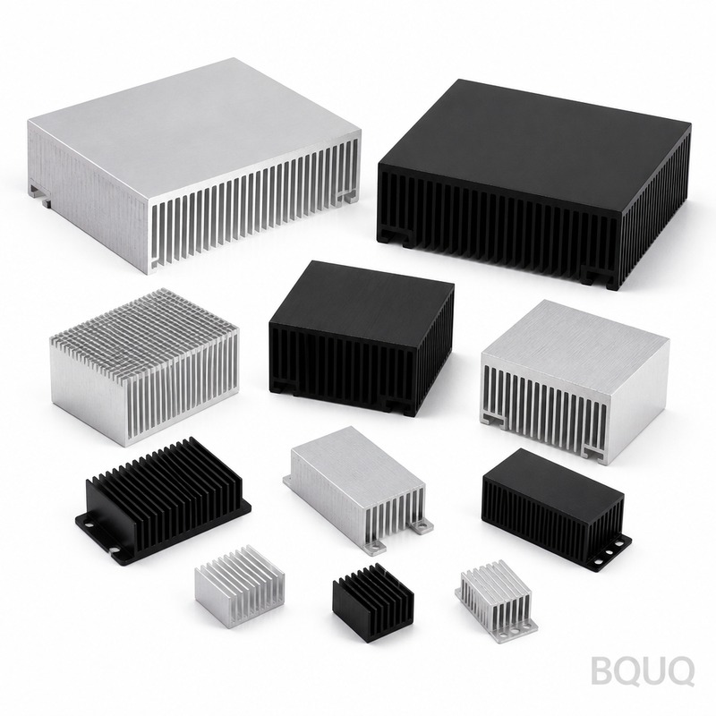 BQUQ 熱電クーラー用ヒートシンク | 中国製精密CNCヒートシンク