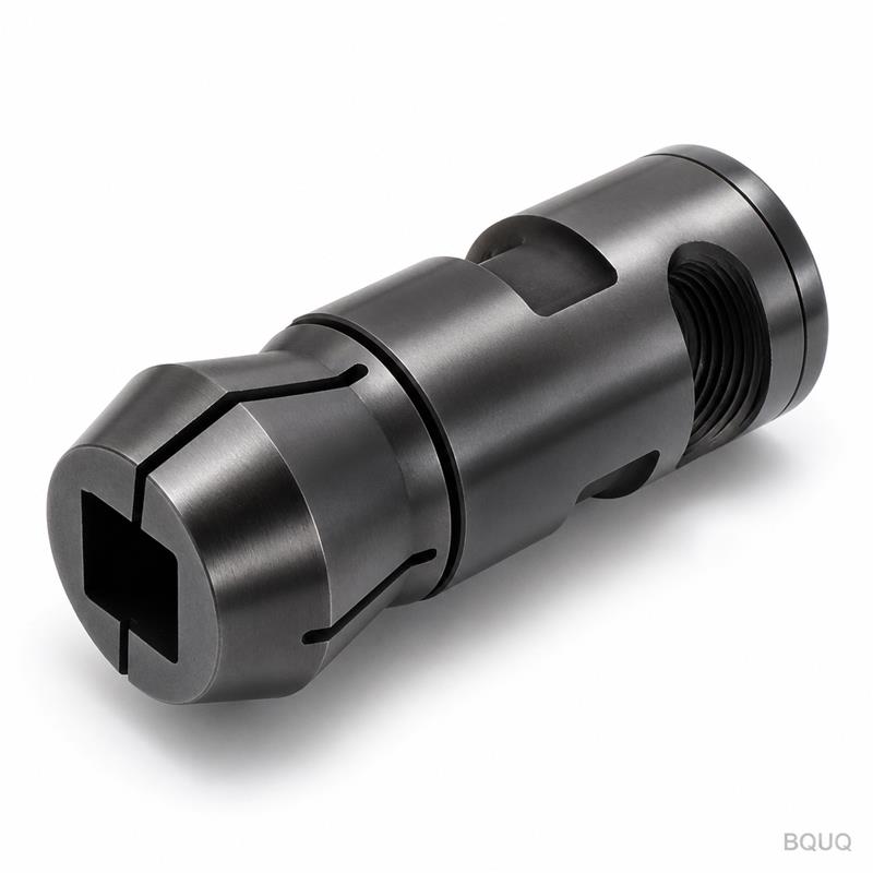 BQUQ CNC加工 自動旋盤46型 角穴焼入れコレット