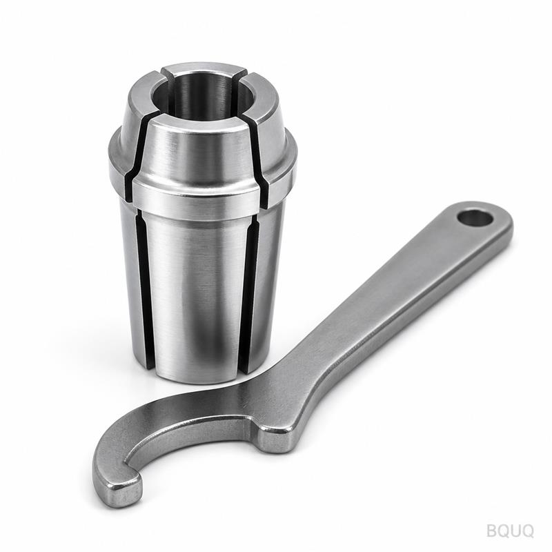 BQUQ CNC加工 自動旋盤コレット スパナーレンチセット – 精密製造