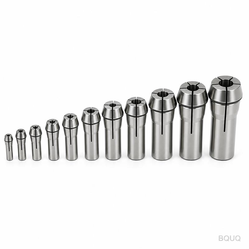 BQUQ CNC加工 自動旋盤用フルシリーズ 25〜700 コレットコレクション