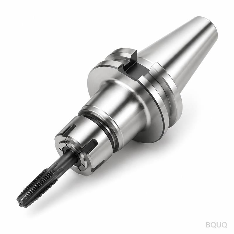 カスタムCNCコレットチャック SK50 タップホルダー付き | BQUQ精密加工