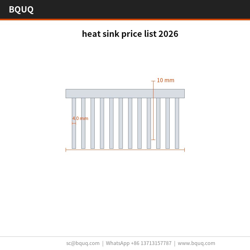 ヒートシンク価格表2026