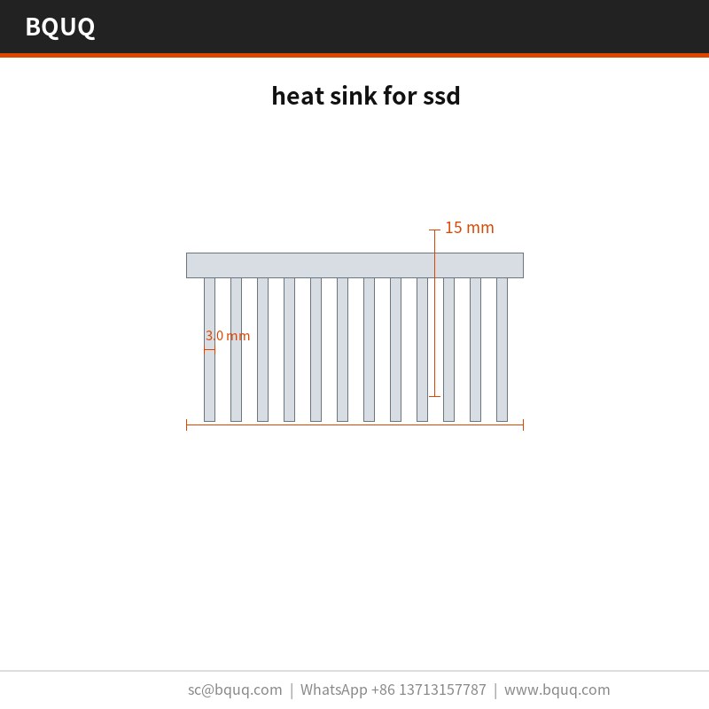 SSD用ヒートシンク